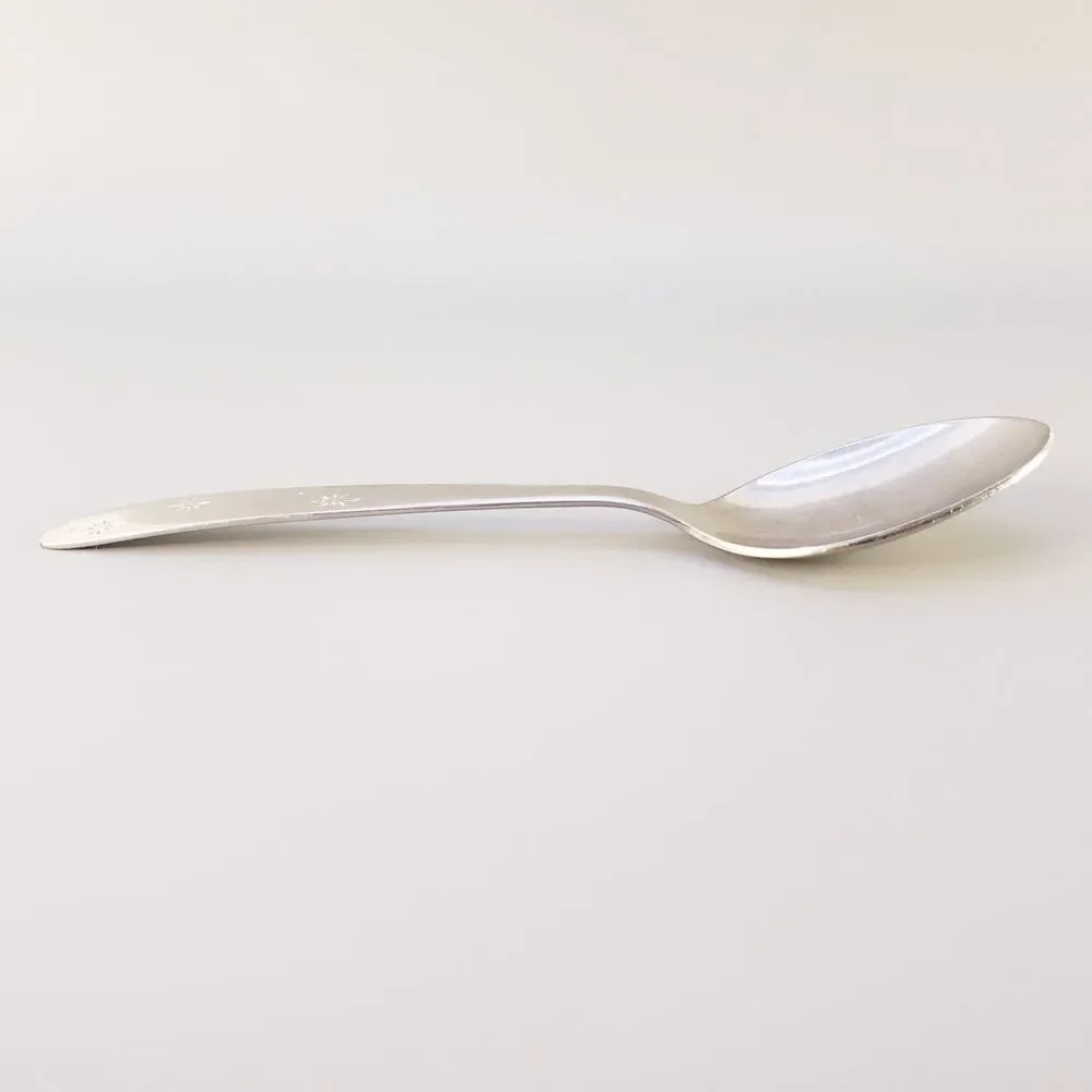 Superior Night Sky Teaspoon Replacement Atomic Star Burst Stainless USA VTG